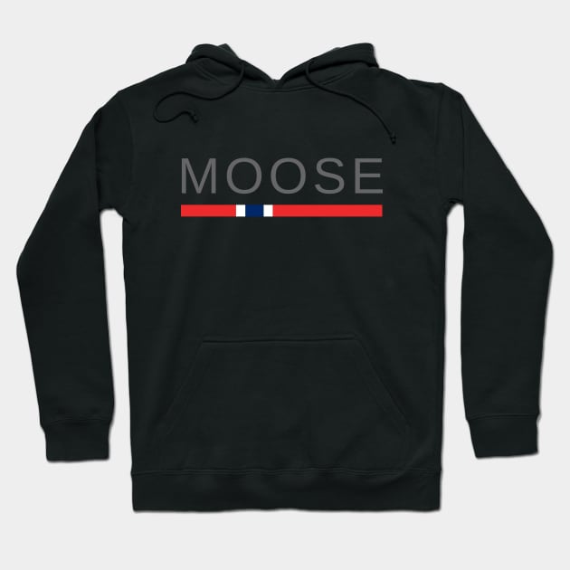 Moose of Norway Hoodie by tshirtsnorway